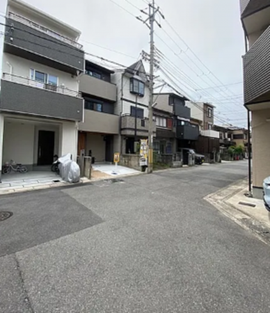 京都市伏見区舞台町、新築一戸建ての画像です