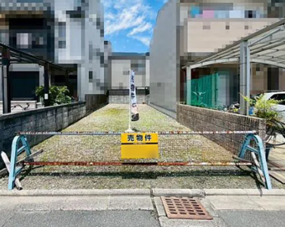 京都市南区唐橋花園町、土地の画像です