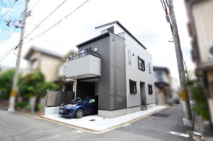 京都市伏見区深草フチ町、新築一戸建ての画像です