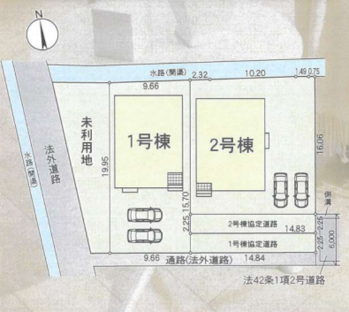京都市伏見区淀樋爪町、新築一戸建ての画像です