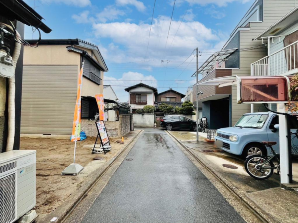 京都市伏見区深草墨染町、新築一戸建ての画像です