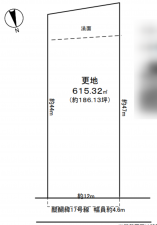 京都市伏見区醍醐赤間南裏町、土地の間取り画像です