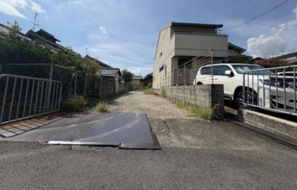 京都市伏見区久我石原町、土地の画像です