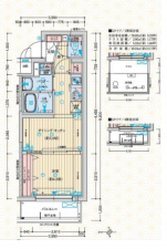 京都市南区八条源町、収益物件/マンションの間取り画像です