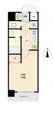 京都市南区西九条大国町、収益物件/マンションの間取り画像です