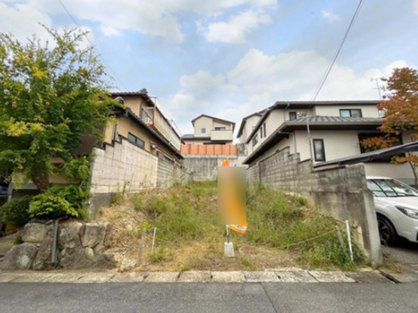 京都市伏見区深草大亀谷万帖敷町、土地の画像です