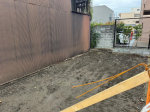 京都市南区東九条東岩本町、土地の画像です