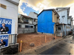 京都市伏見区向島二ノ丸町、土地の画像です