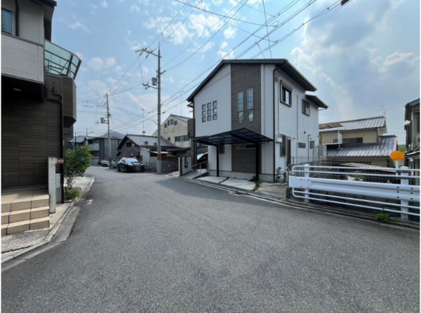 京都市伏見区桃山最上町、土地の画像です