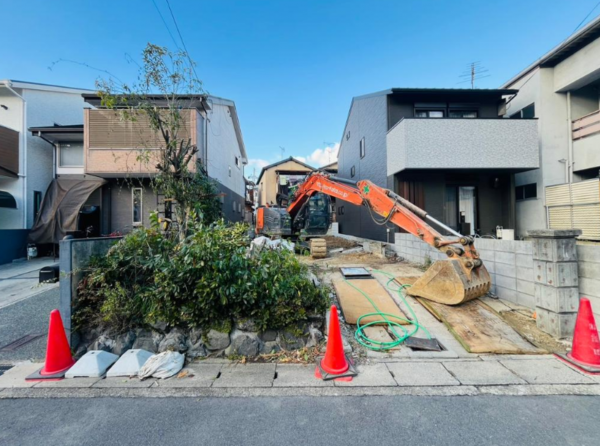 京都市伏見区深草大亀谷万帖敷町、土地の画像です