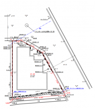 京都市伏見区醍醐下山口町、土地の間取り画像です