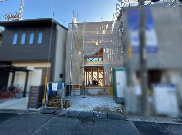 京都市伏見区桃山町弾正島、新築一戸建ての画像です