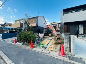 京都市伏見区深草大亀谷万帖敷町、土地の画像です