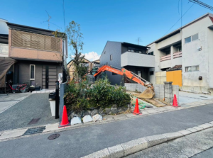 京都市伏見区深草大亀谷万帖敷町、土地の画像です