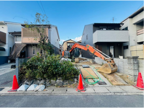 京都市伏見区深草大亀谷万帖敷町、土地の画像です