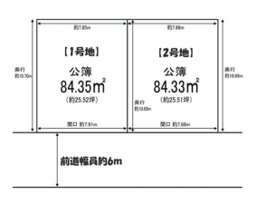 京都市伏見区向島津田町、土地の画像です