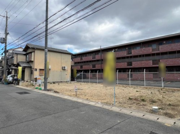 京都市伏見区向島津田町、土地の画像です