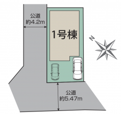 朝霞市膝折町、新築一戸建ての画像です