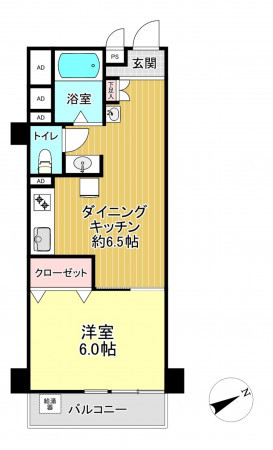 朝霞市栄町、収益物件/住宅の間取り画像です