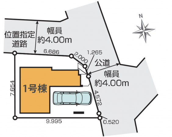 朝霞市溝沼、新築一戸建ての画像です