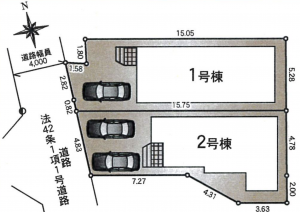 朝霞市三原、新築一戸建ての画像です