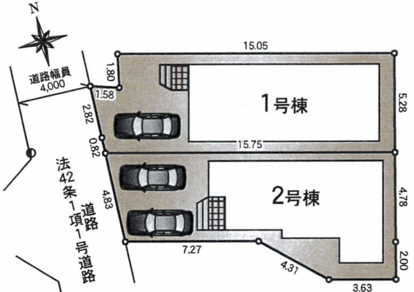 朝霞市三原、新築一戸建ての画像です