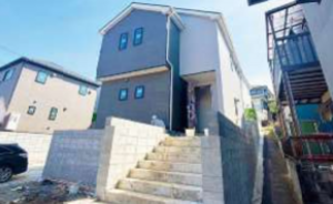 朝霞市根岸台、新築一戸建ての外観画像です