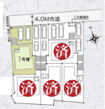 朝霞市根岸台、新築一戸建ての画像です