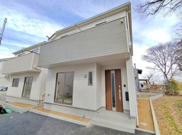 朝霞市宮戸、新築一戸建ての外観画像です