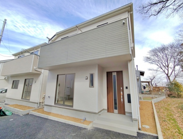 朝霞市宮戸、新築一戸建ての外観画像です
