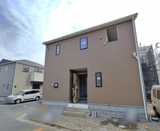 朝霞市宮戸、新築一戸建ての外観画像です