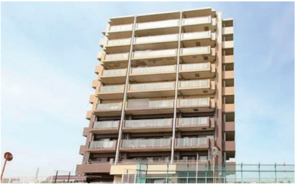 朝霞市宮戸、マンションの外観画像です