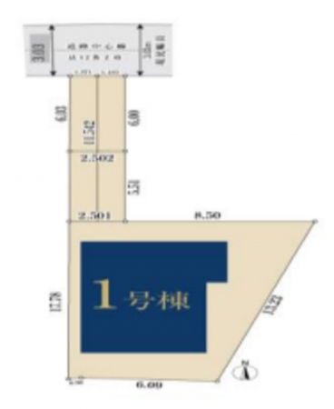 朝霞市根岸台、新築一戸建ての画像です