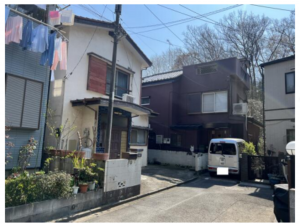 朝霞市根岸台、土地の外観画像です