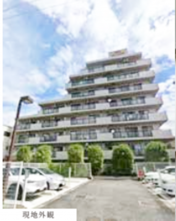 朝霞市本町、マンションの外観画像です