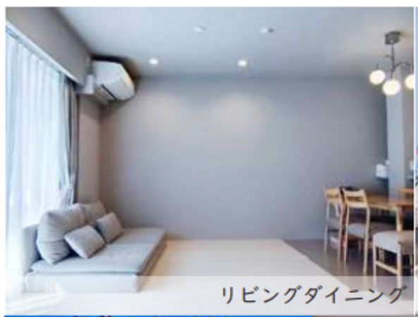 朝霞市幸町、マンションの居間画像です