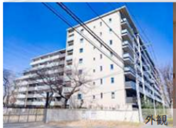 朝霞市幸町、マンションの外観画像です