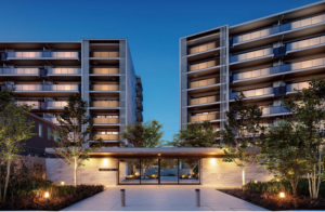 朝霞市根岸台、マンションの外観画像です