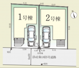 朝霞市幸町、新築一戸建ての画像です