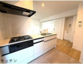 朝霞市本町、マンションのキッチン画像です