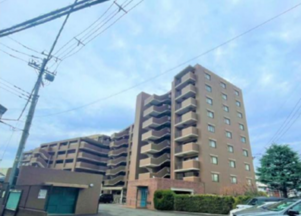 朝霞市三原、マンションの外観画像です