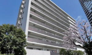 朝霞市泉水、マンションの外観画像です