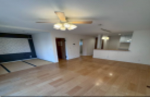 朝霞市宮戸、中古一戸建ての居間画像です