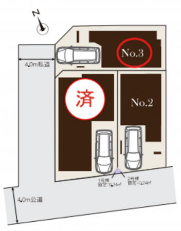 朝霞市三原、新築一戸建ての画像です