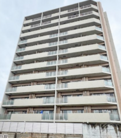 朝霞市幸町、マンションの外観画像です