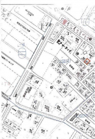 朝霞市宮戸、土地の間取り画像です