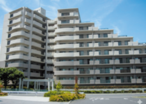 朝霞市三原、マンションの外観画像です