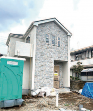 朝霞市膝折町、新築一戸建ての外観画像です