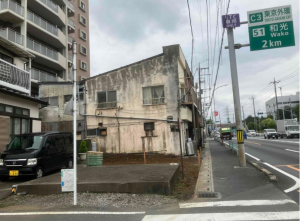 朝霞市幸町、土地の画像です