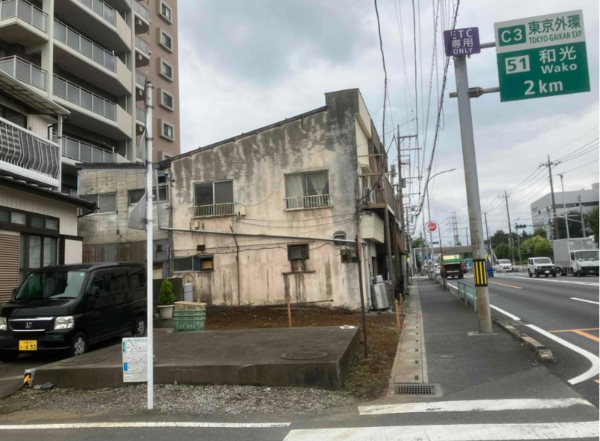 朝霞市幸町、土地の画像です
